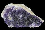Purple Cubic Fluorite Crystal Cluster - Morocco #108710-1